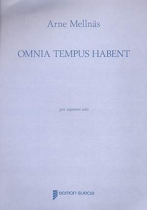 Mellnaes, A: Omnia tempus habent