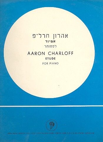 Charloff, A: Etude