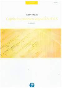 Seroussi, R: Capriccio canonico sopra D-A-H-A-S