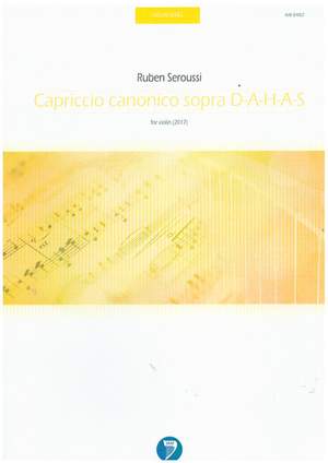Seroussi, R: Capriccio canonico sopra D-A-H-A-S