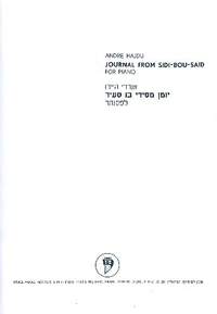 Hajdu, A: Journal from Sidi-Bou-Said