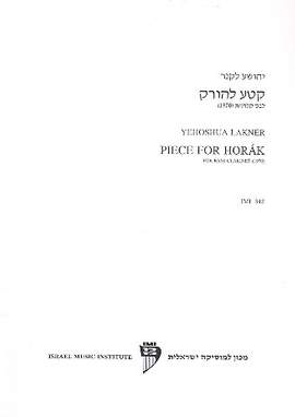 Lakner, Y: Piece for Horak