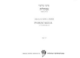 Crzellitzer, F: Passacaglia