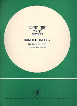 Jacoby, H: To thee o Lord for