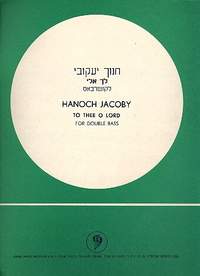 Jacoby, H: To thee o Lord for