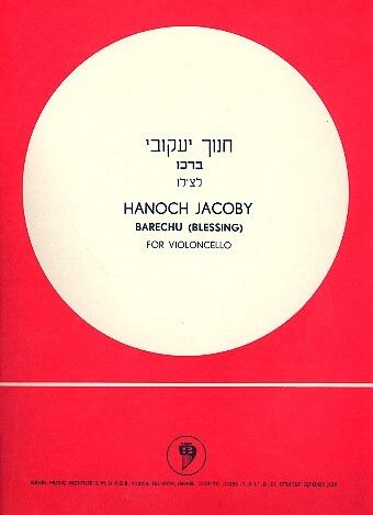 Jacoby, H: Blessing for violoncello solo