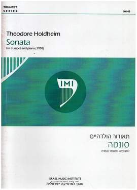 Holdheim, T: Sonata for trumpet and piano