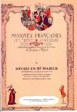 Hotteterre, J M: Sonate re majeur