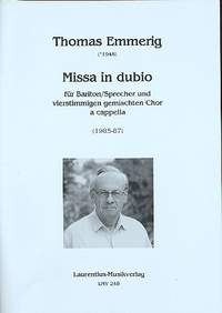 Emmerig, T: Missa in dubio