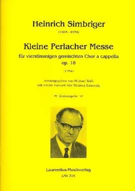 Simbriger, H: Kleine Perlacher Messe op.18