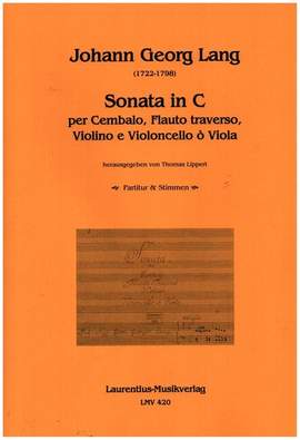 Lang, J G: Sonata in C