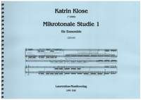 Klose, K: Mikrotonale Studie Band 1