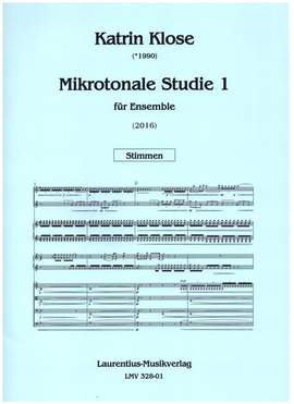 Klose, K: Mikrotonale Studie Band 1