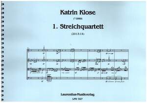 Klose, K: Streichquartett Nr.1