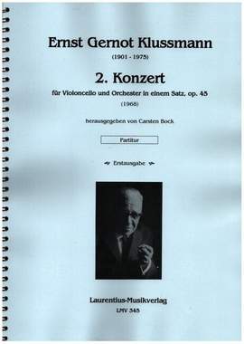 Klussmann, E G: 2. Konzert in einem Satz op.45