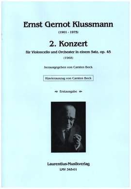 Klussmann, E G: 2. Konzert in einem Satz op.45