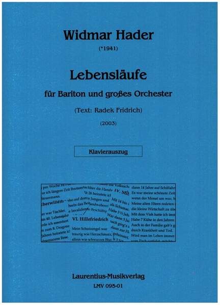 Hader, W: Lebensläufe