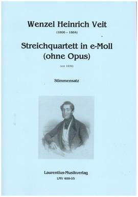 Veit, W H: Streichquartett e-Moll (ohne Opus)
