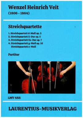 Veit, W H: Streichquartette (5)