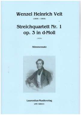 Veit, W H: Streichquartett d-Moll Nr.1 op.3