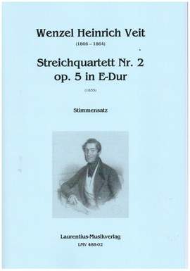 Veit, W H: Streichquartett E-Dur Nr.2 op.5
