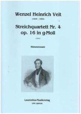 Veit, W H: Streichquartett E-Dur Nr.4 op.16