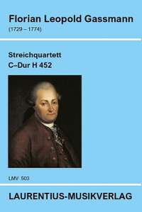 Gassmann, F L: Streichquartett C-Dur H 452