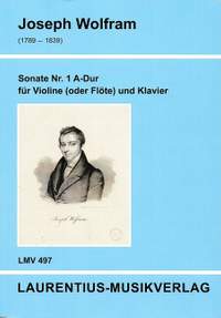Wolfram, J: Sonate A-Dur Nr.1