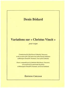 Bédard, D: Variations sur "Christus Vincit"