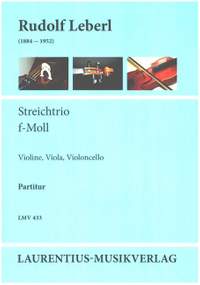 Leberl, R: Streichtrio f-Moll