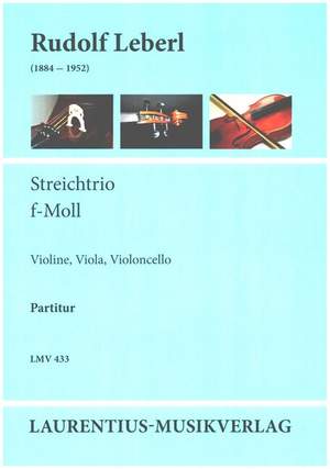 Leberl, R: Streichtrio f-Moll