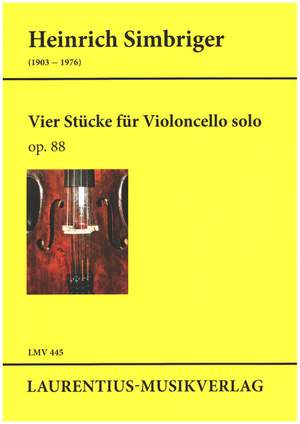 Simbriger, H: 4 Stücke op.88