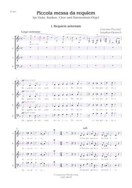 Puccini, G: Piccola messa da requiem