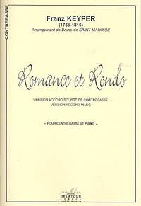 Keyper, F: Romance et rondo pour contrebasse
