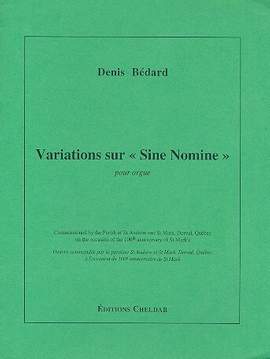Bédard, D: Variations sur "Sine Nomine"