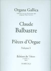 Balbastre, C: Pièces d'orgue vol.1 (frz)