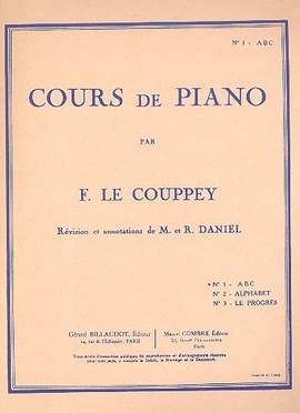 Le Couppey, F: Cours de piano vol.1 - ABC