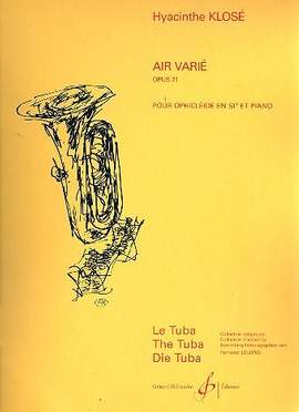 Klosé, H E: Air varié op.21 pour ophicléide