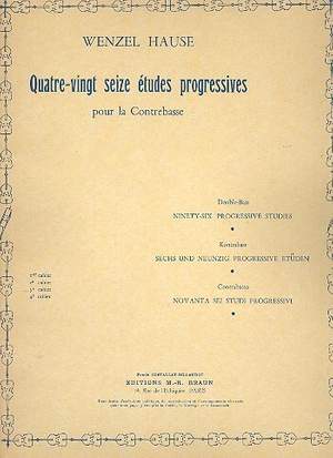 Hause, W: 96 études progressives vol.3 (nos.49-72)