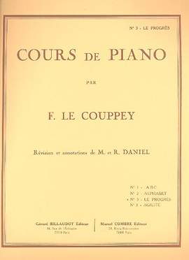 Le Couppey, F: Cours de piano vol.3 le progres