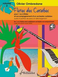 Ombredane, O: Flutes de Caraibes Vol.2 (+Online-Audio)
