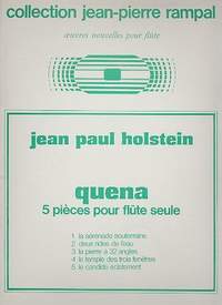 Holstein, J P: Quena pour flute