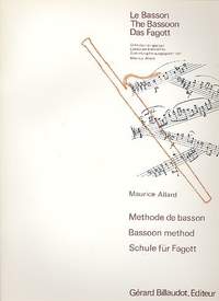ALLARD, M: Methode de bassoon (en/frz)