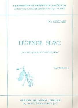 Succari, D: Legende slave pour saxophone alto et