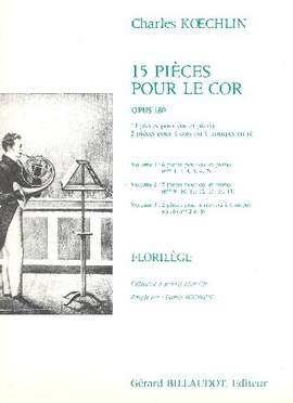 Koechlin, C: 15 Pièces op.180 vol.2 - 7 pièces