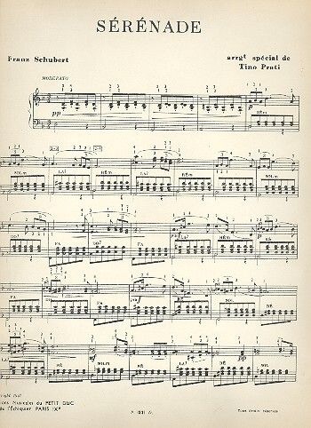 Schubert, F: Sérénade