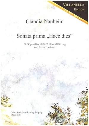 Nauheim, C: Sonata prima 'Haec dies' nach Caterina Assandra