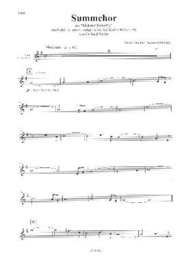 Puccini, G: Summchor aus Madame Butterfly