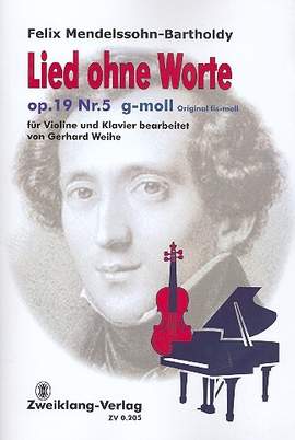 Mendelssohn Bartholdy, F: Lied ohne Worte g-Moll op.19,5