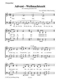 Groeling, V: Advent - Weihnachtszeit für gem Chor